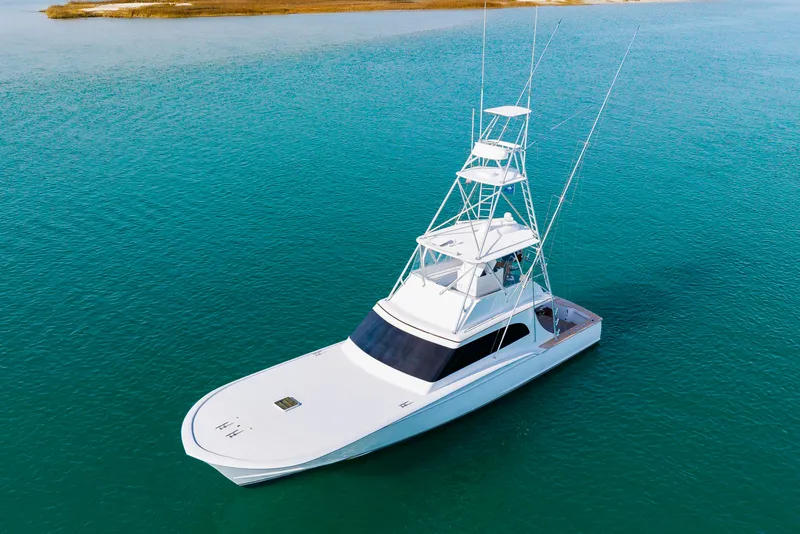 Slide: The Image of Custom Carolina 54 Jarrett Bay 1994 - 73