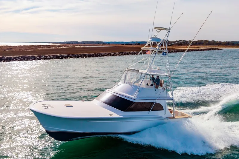 Slide: The Image of Custom Carolina 54 Jarrett Bay 1994 - 75