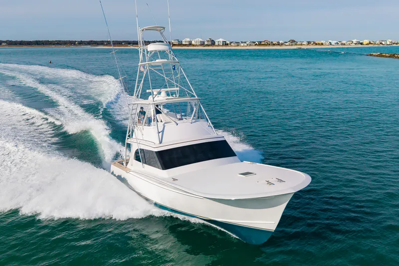 Slide: The Image of Custom Carolina 54 Jarrett Bay 1994 - 76
