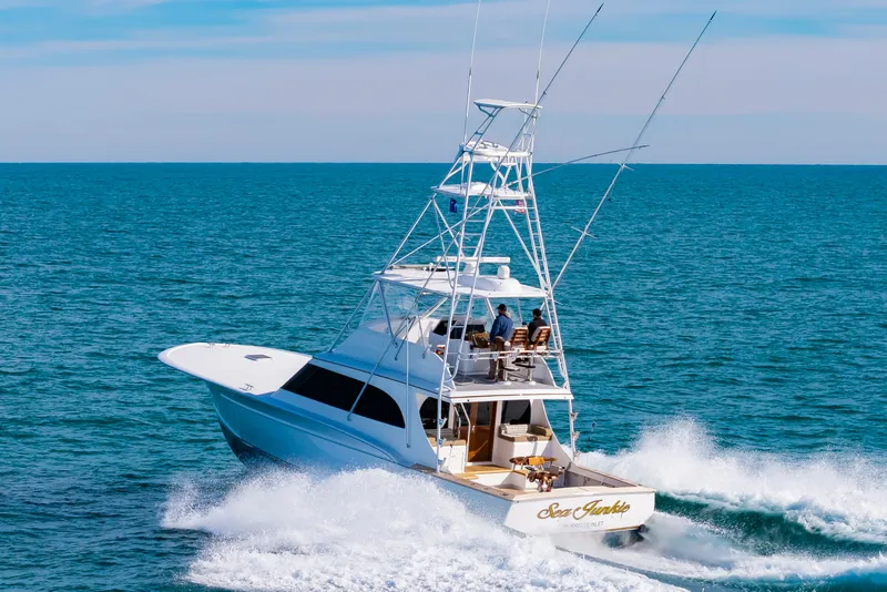 Slide: The Image of Custom Carolina 54 Jarrett Bay 1994 - 77