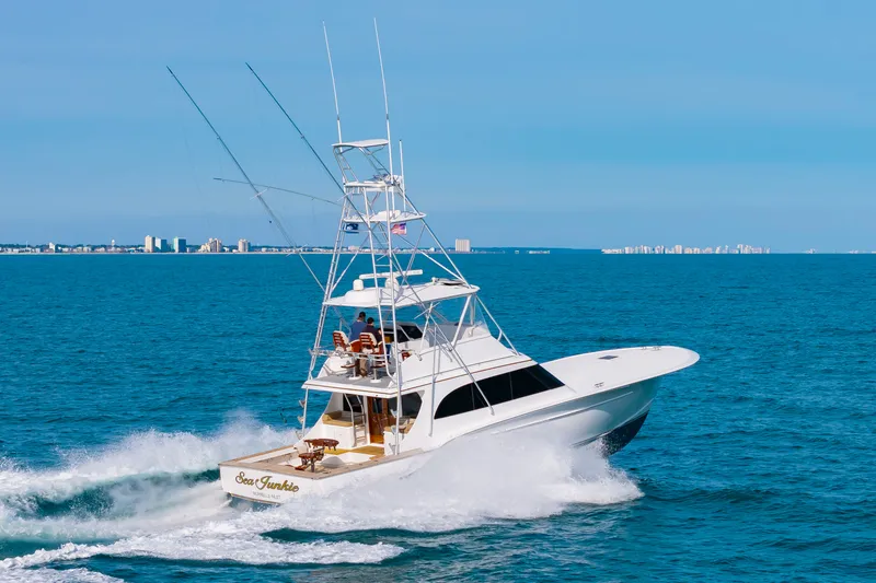 Slide: The Image of Custom Carolina 54 Jarrett Bay 1994 - 78