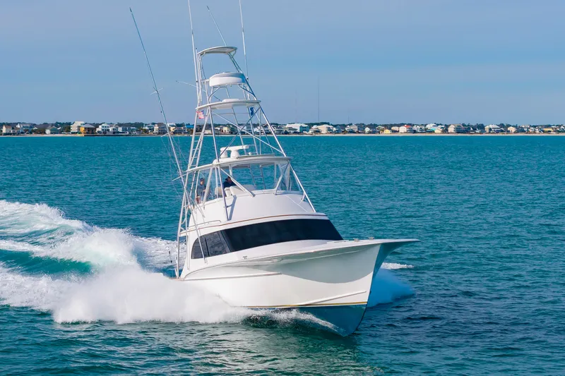 Slide: The Image of Custom Carolina 54 Jarrett Bay 1994 - 81