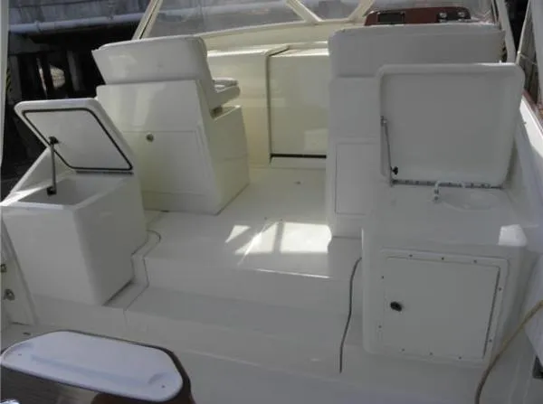 Slide: The Image of Shearwater Boatworks 33 Express 1993 - 5