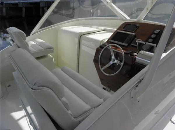 Slide: The Image of Shearwater Boatworks 33 Express 1993 - 6