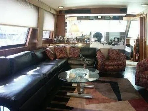 Slide: The Image of Hatteras Cockpit Motor Yacht 1981 - 1