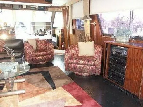 Slide: The Image of Hatteras Cockpit Motor Yacht 1981 - 2
