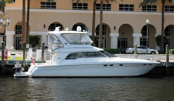 Slide: The Image of Sea Ray 480 Sedan Bridge 2001 - 0