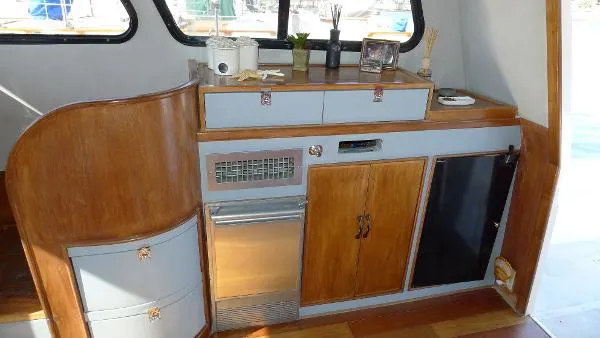 Slide: The Image of Mediterranean Convertible Sport Fisher 1988 - 8