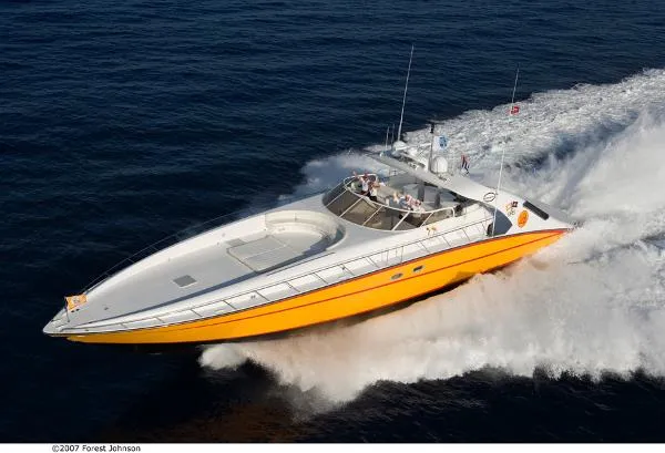 Slide: The Image of SHOELL MARINE HIGH-SPEED OFFSHORE YACHT 2004 - 0