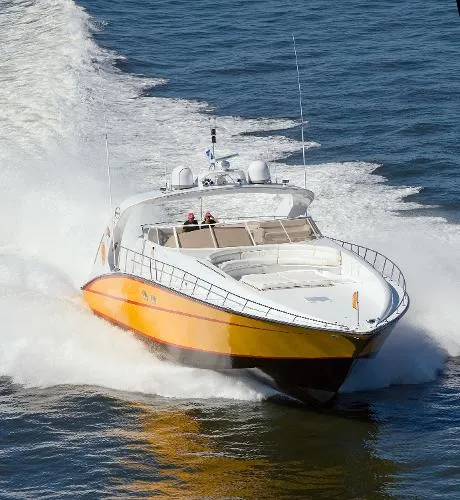 Slide: The Image of SHOELL MARINE HIGH-SPEED OFFSHORE YACHT 2004 - 1