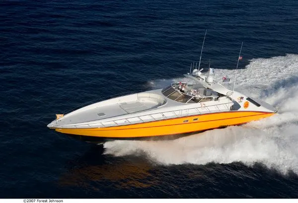 Slide: The Image of SHOELL MARINE HIGH-SPEED OFFSHORE YACHT 2004 - 2