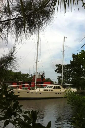 Slide: The Image of Jachtwerf Helleman Dutch Built Motorsailor Ketch 1981 - 0