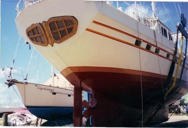 Slide: The Image of Jachtwerf Helleman Dutch Built Motorsailor Ketch 1981 - 1