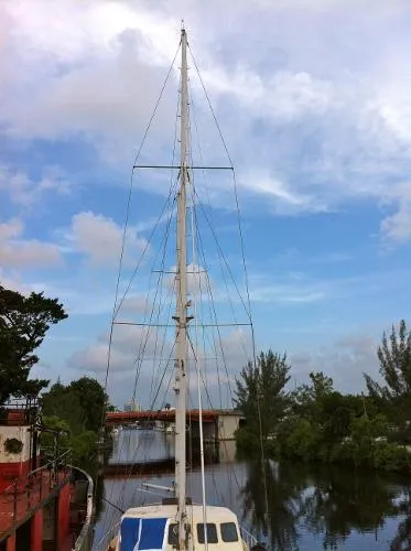 Slide: The Image of Jachtwerf Helleman Dutch Built Motorsailor Ketch 1981 - 5