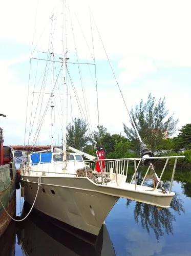 Slide: The Image of Jachtwerf Helleman Dutch Built Motorsailor Ketch 1981 - 6