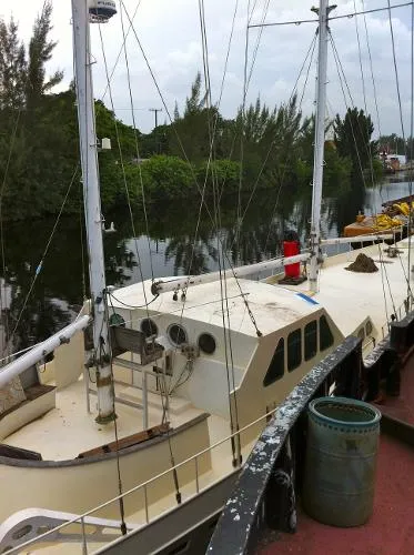 Slide: The Image of Jachtwerf Helleman Dutch Built Motorsailor Ketch 1981 - 7