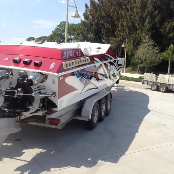 Slide: The Image of Apache 41' Ocean Racer 1985 - 6