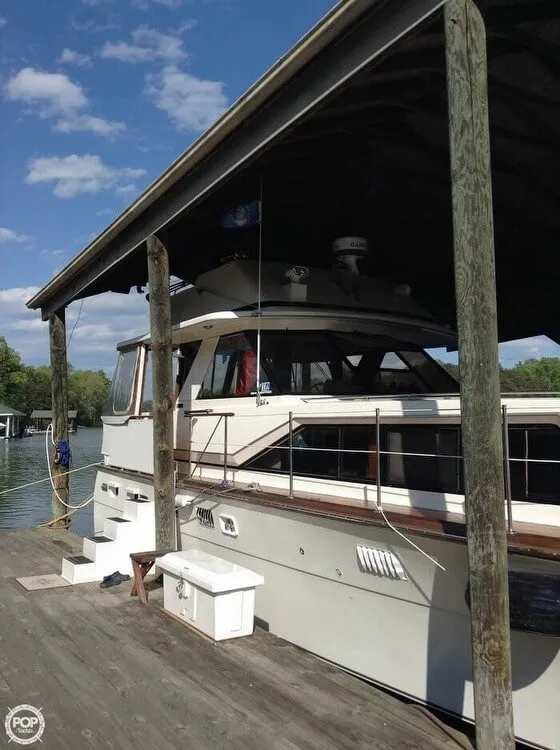Slide: The Image of Trojan 44 Motor Yacht 1974 - 10