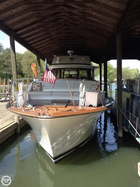 Slide: The Image of Trojan 44 Motor Yacht 1974 - 7