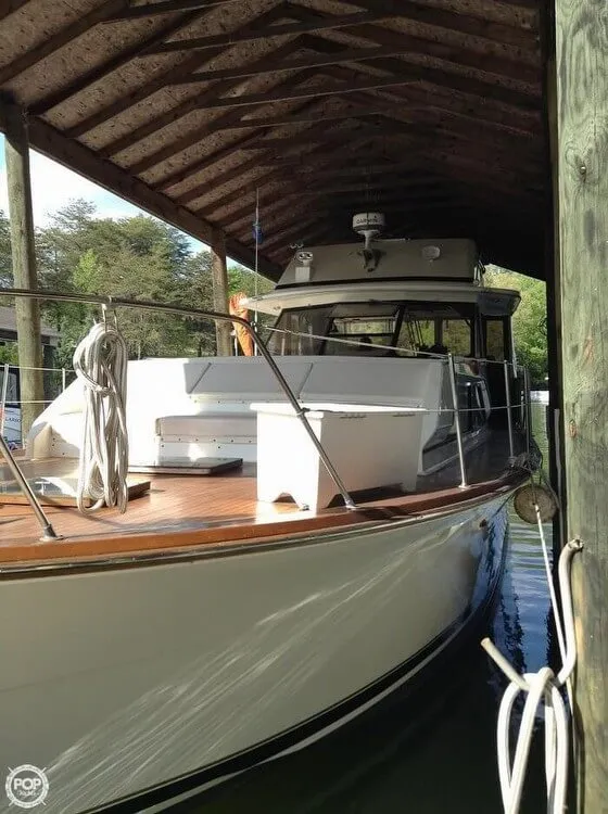 Slide: The Image of Trojan 44 Motor Yacht 1974 - 8