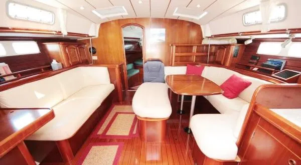 Slide: The Image of Beneteau 461 with Furling Main 1999 - 2