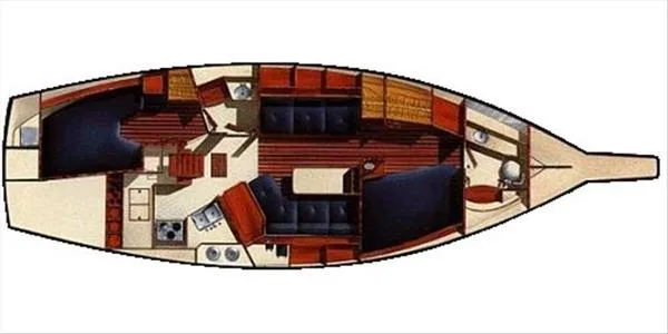 Slide: The Image of Island Packet 38 Cutter 1988 - 2
