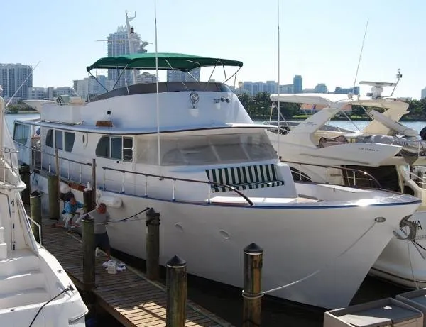 Slide: The Image of Broward Pilothouse Motor Yacht 1973 - 1