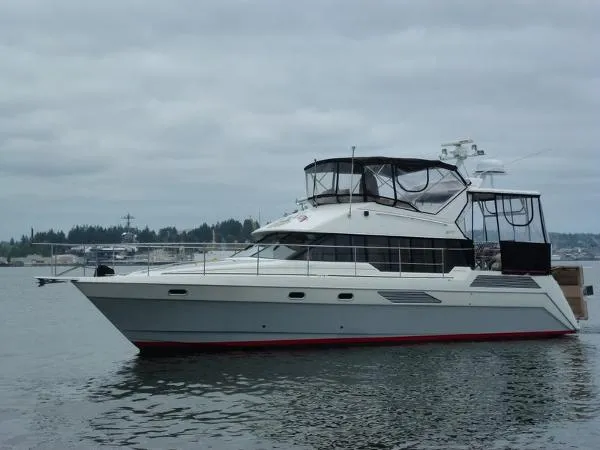 Slide: The Image of Bayliner 4387 Motor Yacht 1990 - 1