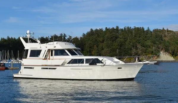 Slide: The Image of Chris-Craft Constellation Motor Yacht 1985 - 0