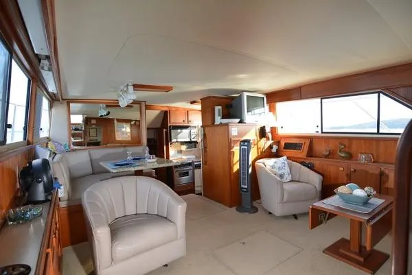Slide: The Image of Chris-Craft Constellation Motor Yacht 1985 - 10