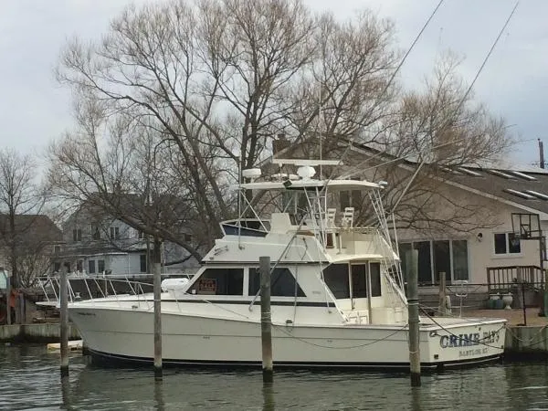 Slide: The Image of Viking Sport Fisherman Convertible 1986 - 0