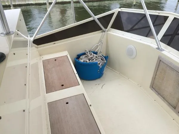 Slide: The Image of Viking Sport Fisherman Convertible 1986 - 2
