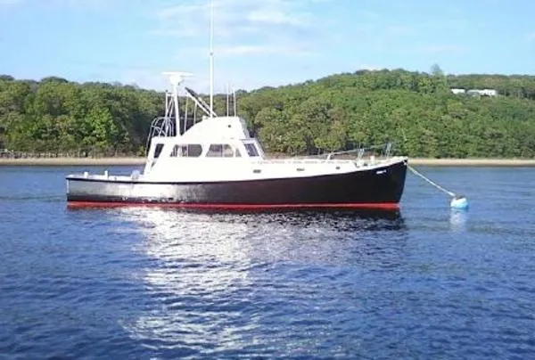 Slide: The Image of HANFFS BOATS Sport Fisherman Convertible 1948 - 0