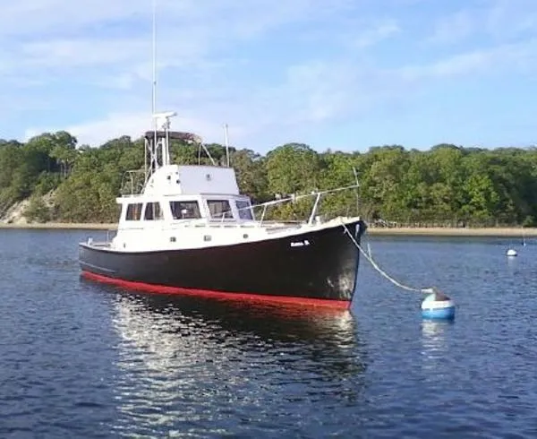 Slide: The Image of HANFFS BOATS Sport Fisherman Convertible 1948 - 2