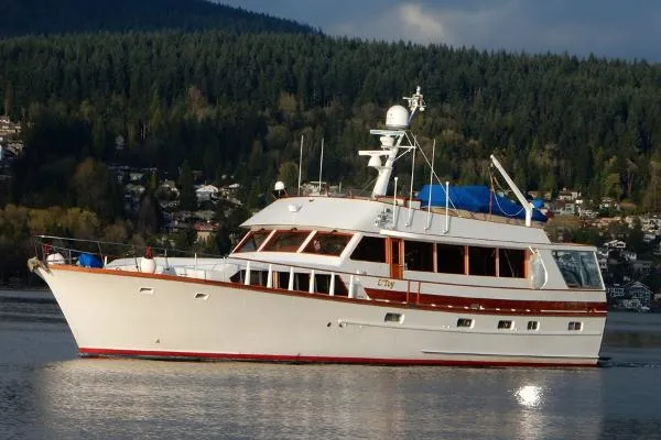 Slide: The Image of Monk McQueen 76 Flushdeck Motoryacht 1980 - 0