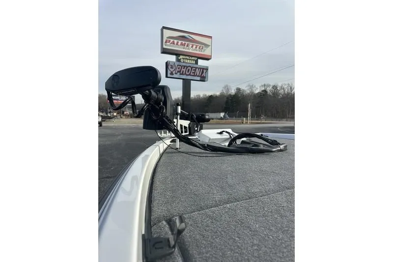 Slide: The Image of 2026 Phoenix 921 Elite X boat at Palmetto Boat Center, featuring advanced equipment. - 7