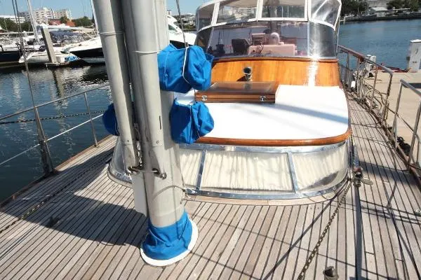 Slide: The Image of Dutch Built Fiberglass Ketch MotorSailer 1977 - 1