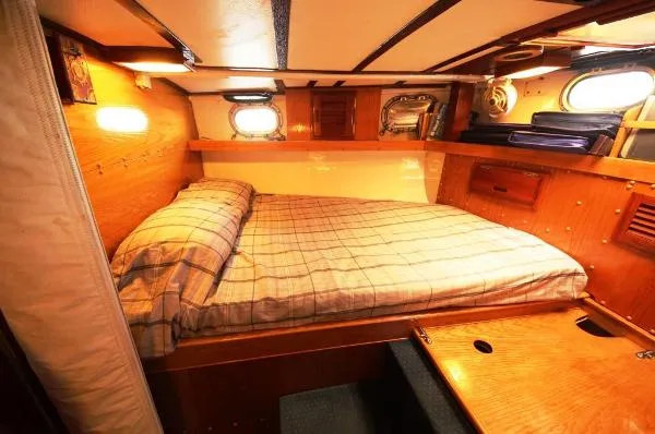 Slide: The Image of Dutch Built Fiberglass Ketch MotorSailer 1977 - 6