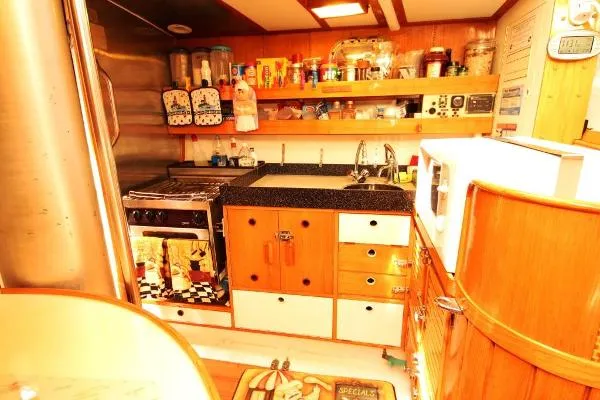 Slide: The Image of Dutch Built Fiberglass Ketch MotorSailer 1977 - 7