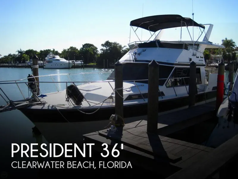 Slide: The Image of President 37 Motoryacht 1987 - 0
