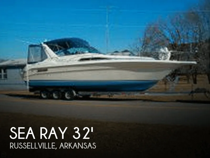 Slide: The Image of Sea Ray 310 Express Cruiser 1990 - 0