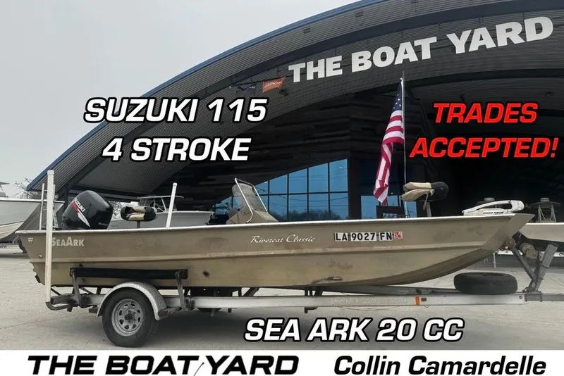 The Image of 2007 SeaArk Coastal 200 CC boat with Suzuki 115 4-stroke engine at The Boat Yard. - 1