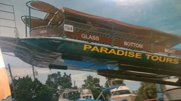 Slide: The Image of Commercial Glass Bottom Boat 1972 - 2