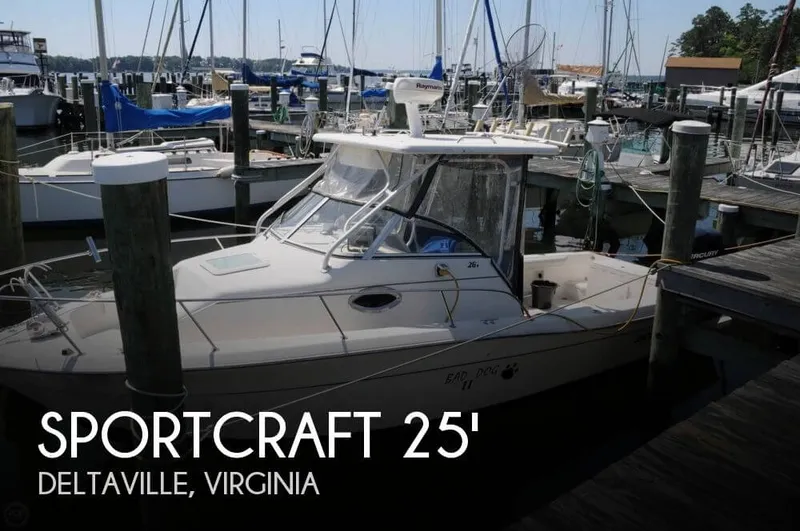 Slide: The Image of Sport-Craft 261 Walkaround 2001 - 0