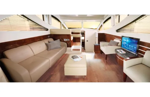 Slide: The Image of Sea Ray 450 Sedan Bridge 2012 - 3