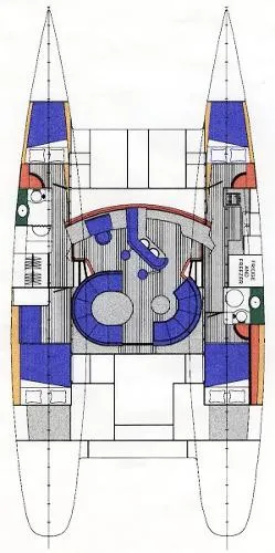 Slide: The Image of Fountaine Pajot Marquises 56 1997 - 4