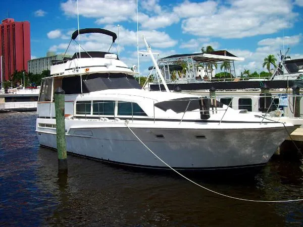 Slide: The Image of Bertram 46 Flybridge Motor Yacht 1979 - 0