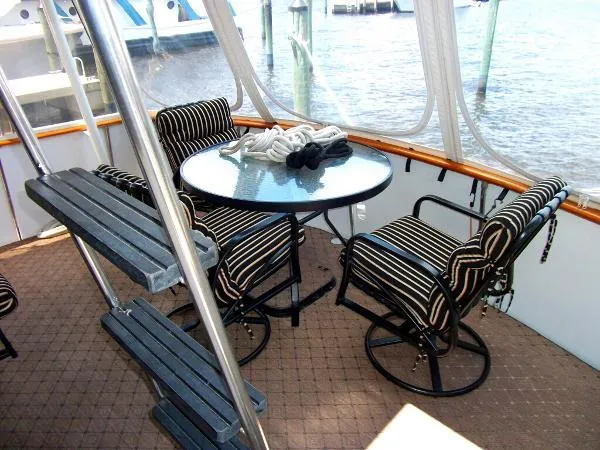 Slide: The Image of Bertram 46 Flybridge Motor Yacht 1979 - 10