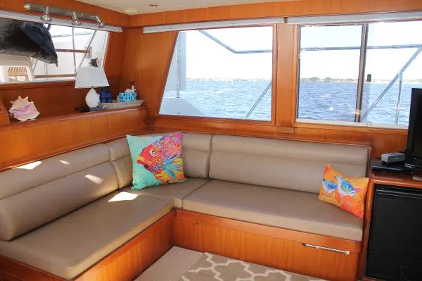 Slide: The Image of Ocean Alexander 44 Sundeck Cockpit Motor Yacht 1998 - 1