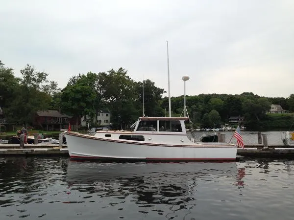 Slide: The Image of HERBERT BAUM Down East Custom Wood Cruiser 1966 - 0